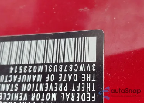 2020 Volkswagen Jetta 1.4T R-Line/1.4T S/1.4T Se from USA, damaged, VIN 3VWCB7BU3LM023514